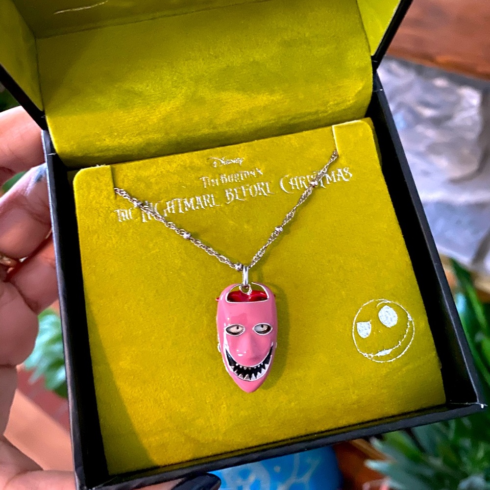 “Lock” Nightmare before Christmas necklace
